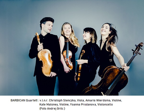 <div>Barbican Quartett - Sieger des ARD-Wettbewerbs 2022<br></div>